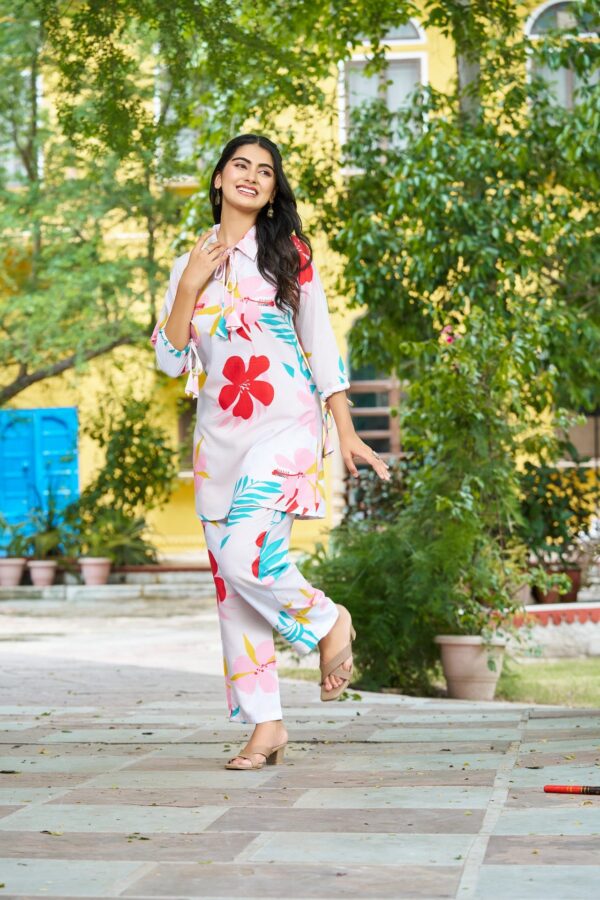 Floral Fiesta Casual Co-Ord Set